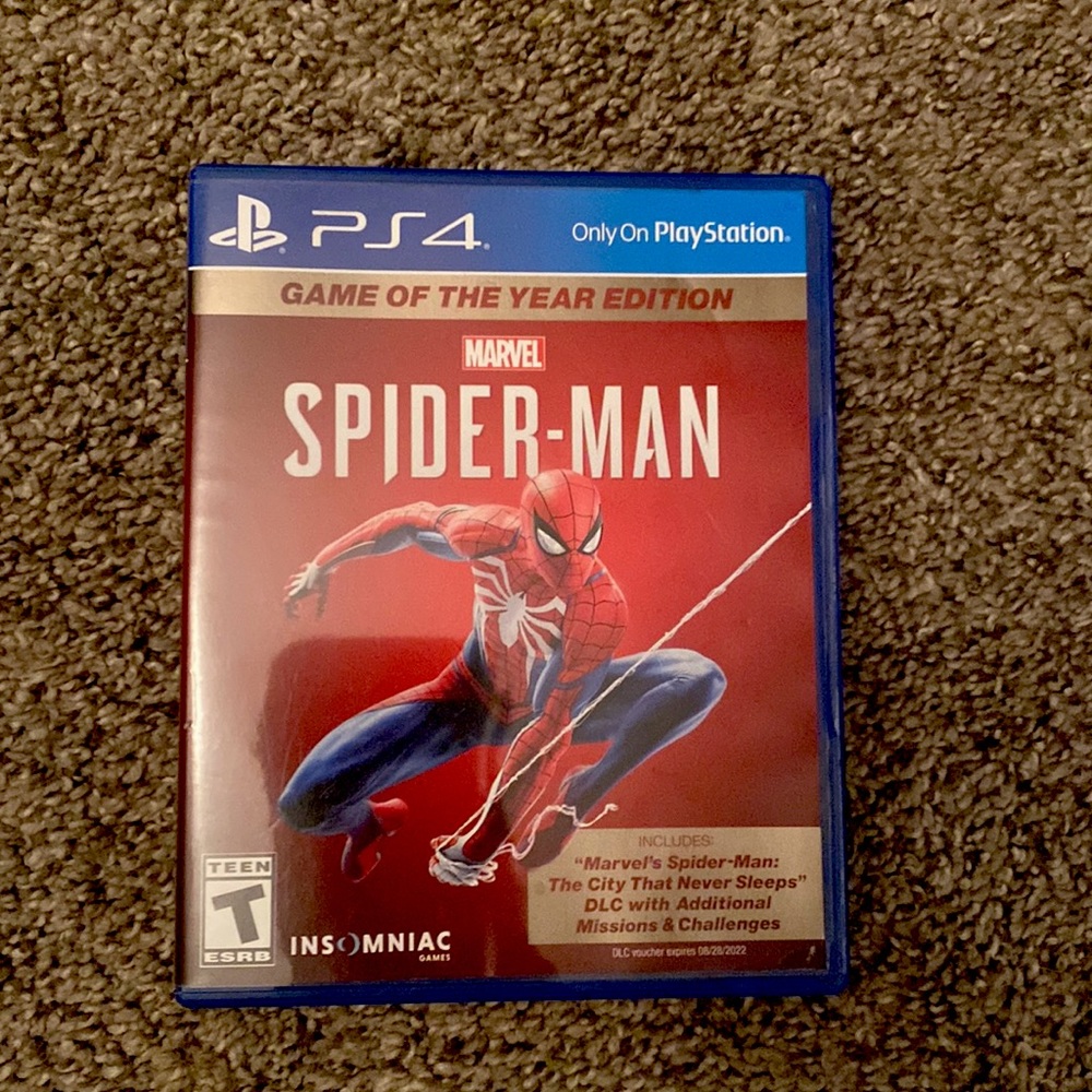 PS4 Spider-Man Videogame